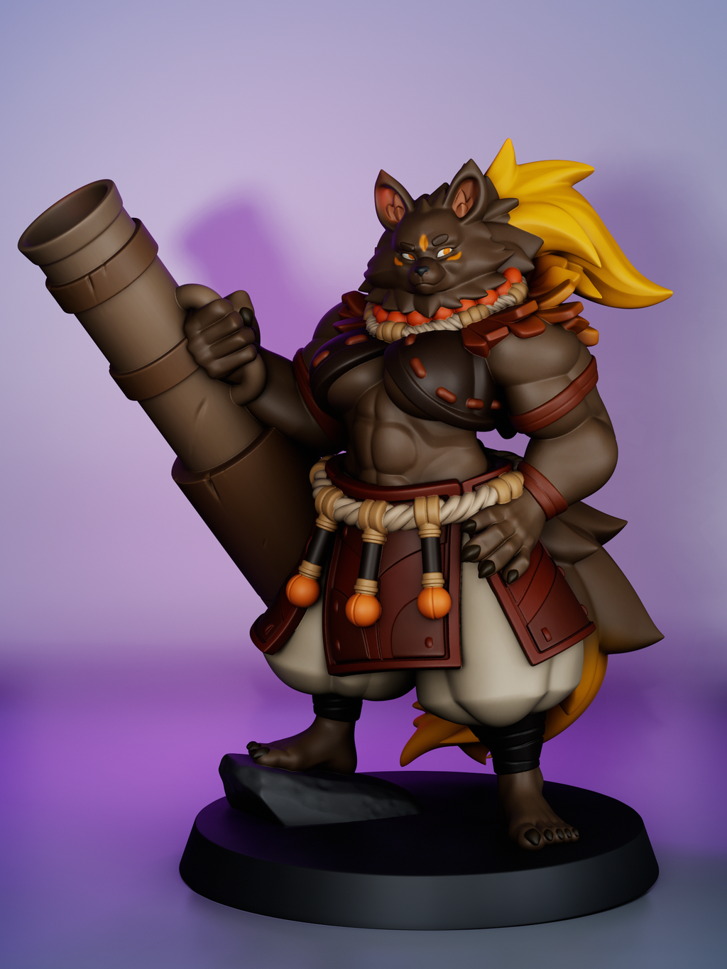 Nine Heaven's Press - Painted Hundou Female Mini