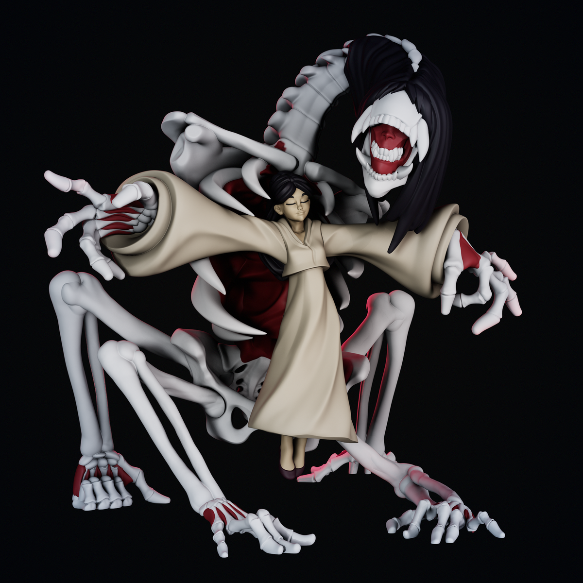 Nine Heaven's Press - Painted Bone Gwinshin Mini