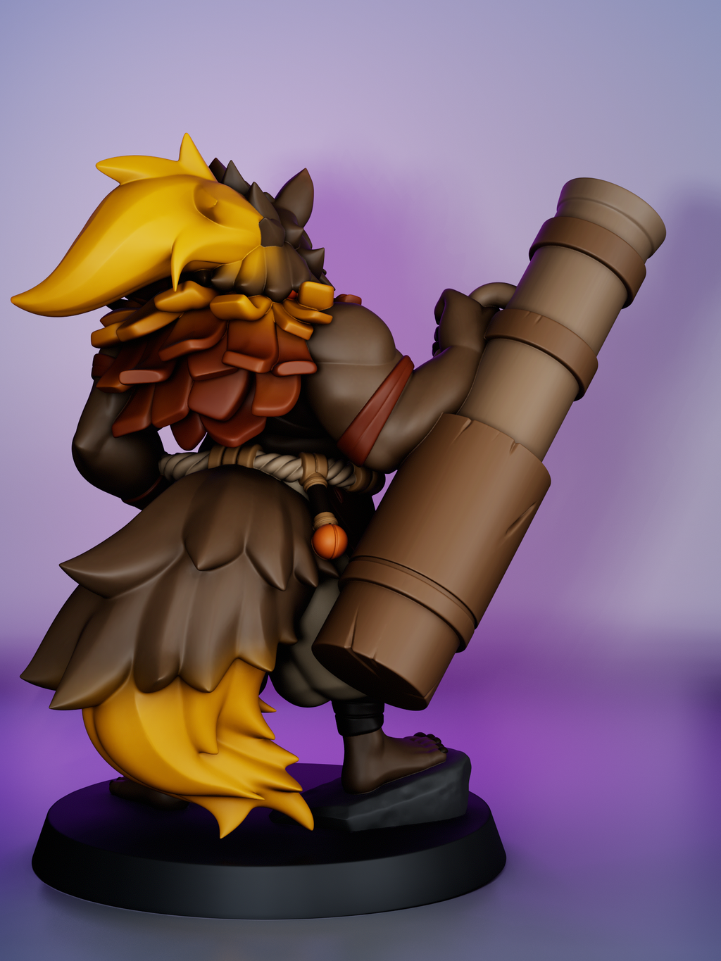 Nine Heaven's Press - Painted Hundou Female Mini