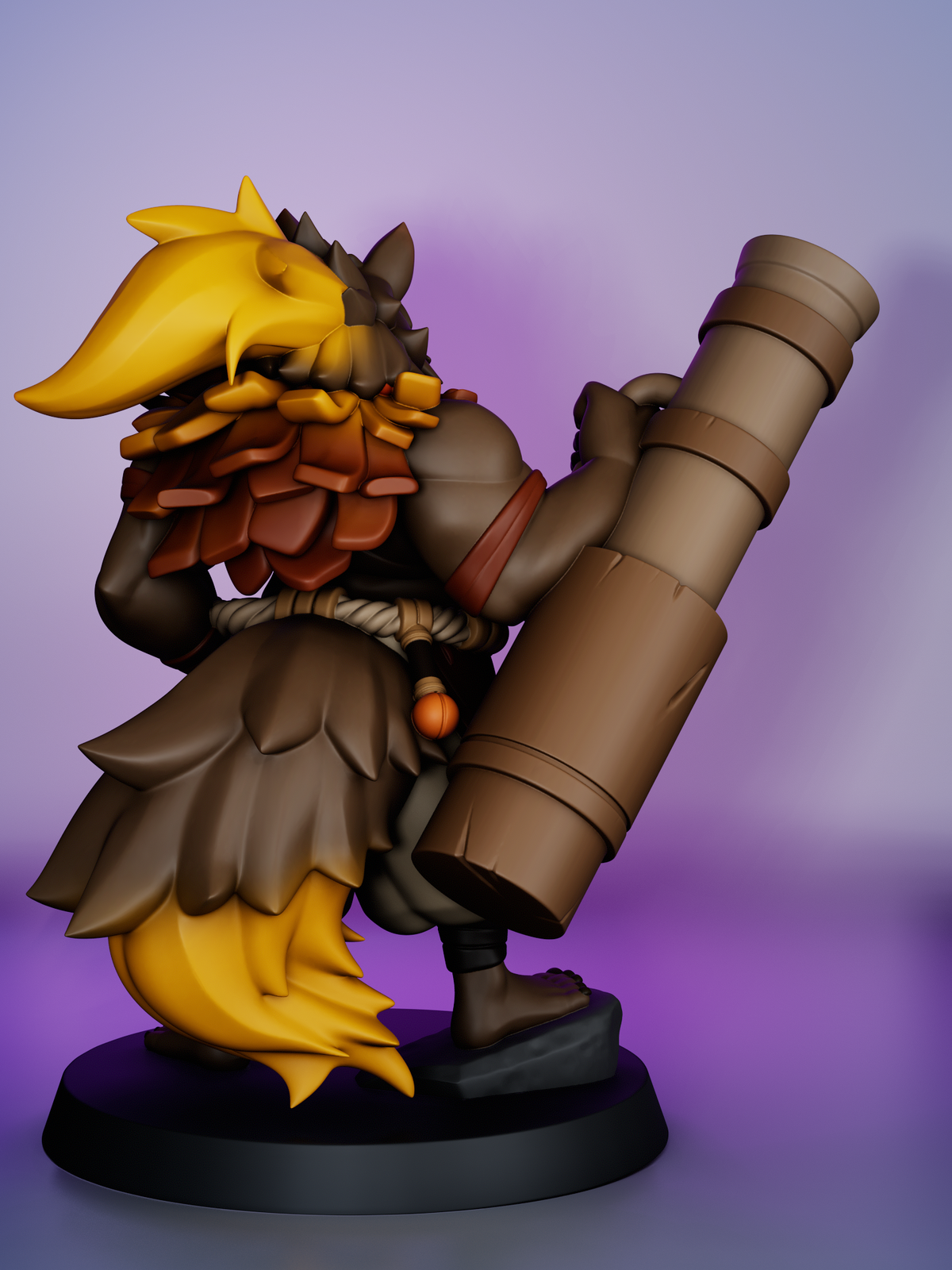 Nine Heaven's Press - Painted Hundou Female Mini