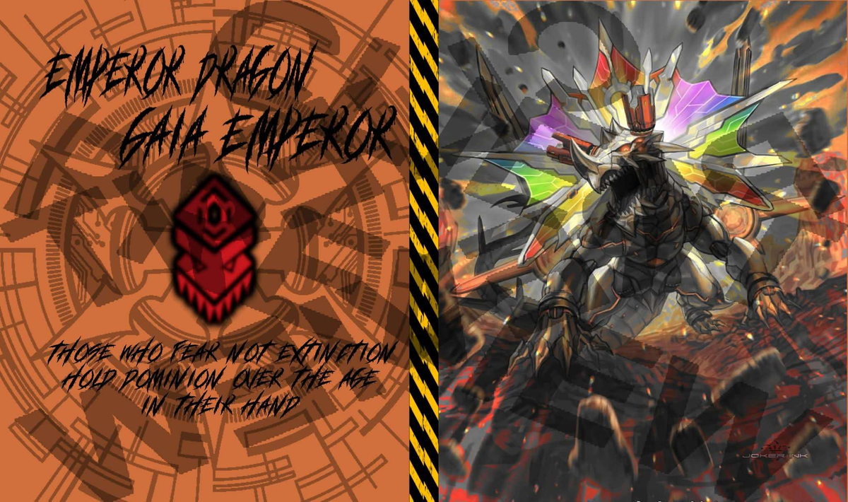 Joker Ink - Emperor Gaia Rubber Playmat