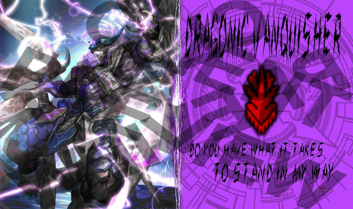 Joker Ink - Draconic Vanquisher Stitched Playmat